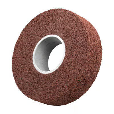Scotch-Brite™ Metal Finishing Wheel MF-WL, 203 mm x 50.8 mm x 76 mm, 6A MED