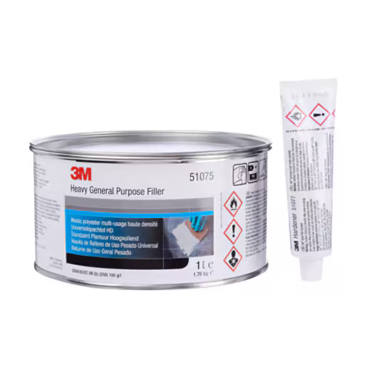 3M™ Plamuur voor zware toepassingen, 1 l, 51075