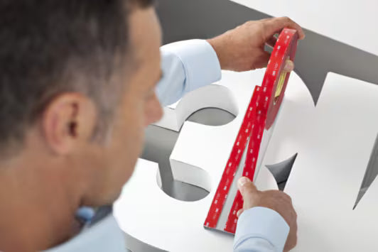 3M™ VHB™ Tape 4918, Transparant, 19 mm x 3 m, sample