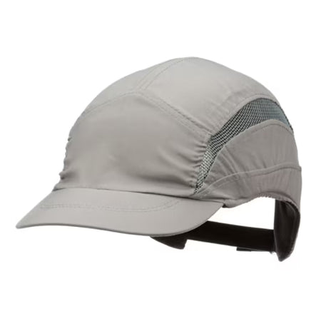 3M™ First Base™ 3 Stootpet 2030607, Classic, grijs, korte klep, 55 mm, aangepast