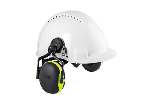 3M™ PELTOR™ Hearing Protectors, Hi-Viz, Helmet Mount, X4P5