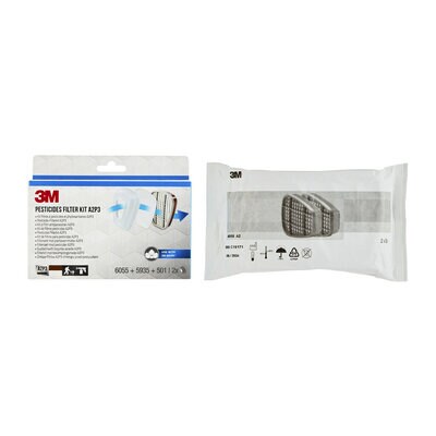 3M™ Filterset voor pesticiden filterset, 6003PRO1, A2P3, 1 set