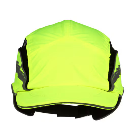 3M™ First Base™ 3 Impact Cap 2021866, Classic, hi-viz, yellow, short brim, 55 mm, customized