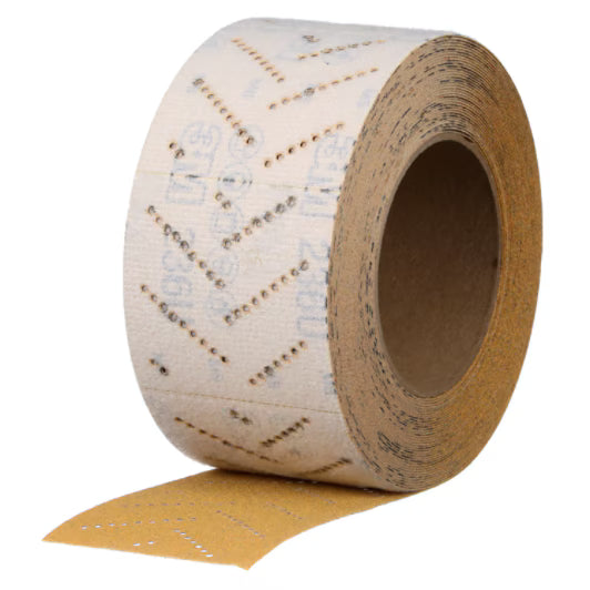 3M™ Hookit™ Sanding Roll 236U, P80 C-weight, 81 mm x 153 mm, 100 Sheets/Roll, 4 Rolls/Case
