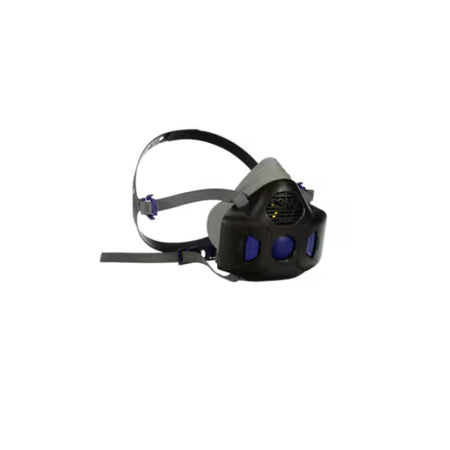 3M™ Secure Click™ Herbruikbaar halfgelaatsmasker met spraakmembraan, small, HF-801SD
