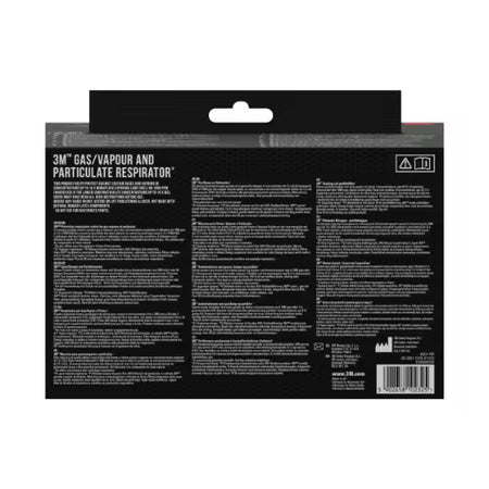 3M™ Maintenance Free Half Mask Respirator, 4255+, FFA2P3R D Filters, 1/Pack