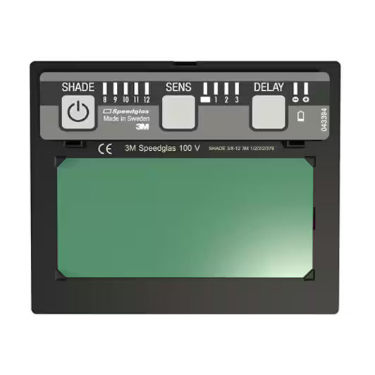 3M™ Speedglas™ Lashelm 100 QR-serie, met lasfilter 100V, met 3M™ Veiligheidshelm H-701, 783520