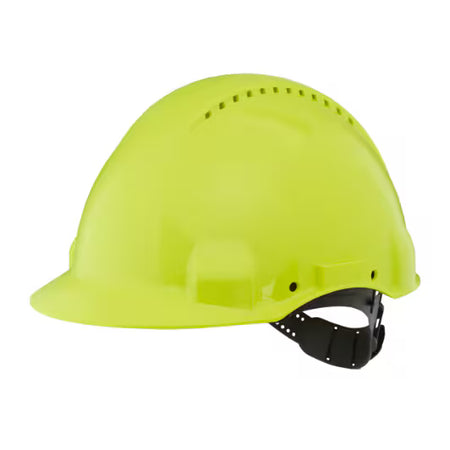 3M™ Veiligheidshelm, Uvicator, pinlock, ventilatie, kunststof zweetband, Hi-Viz, G3000CUV-GB