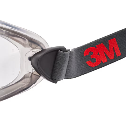 3M™ Wide Vision Goggles Series 2890, sealed, Scotchgard™ anti-fog and anti-scratch coating (K&amp;N), clear lens, 2891S-SGAF