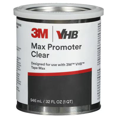 3M™ VHB™ Tape Max-Adhesion Primer, Clear, 946.4 ml