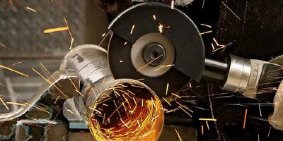 3M™ Silver Grinding Disc, T42, 180 mm x 2.5 mm x 22.23 mm