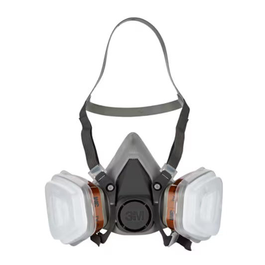 3M™ Respirator with replaceable filters 6002KIT-1, A2P2 organic vapors (1x6200, 2x6055, 2x5925, 2x501)