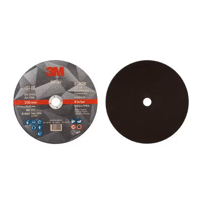 3M™ Silver Grinding Disc, T41, 230 mm x 3 mm x 22.23 mm