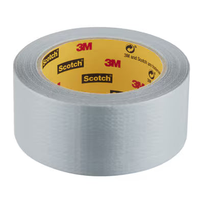 Scotch® universele ducttape zilver 2904, 25 m x 48 mm, 2/pack