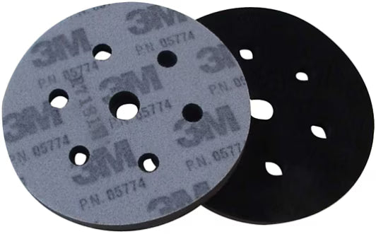 3M™ Hookit™ Soft Interface Pad, 150 mm x 10 mm, 7 gaten, 05774