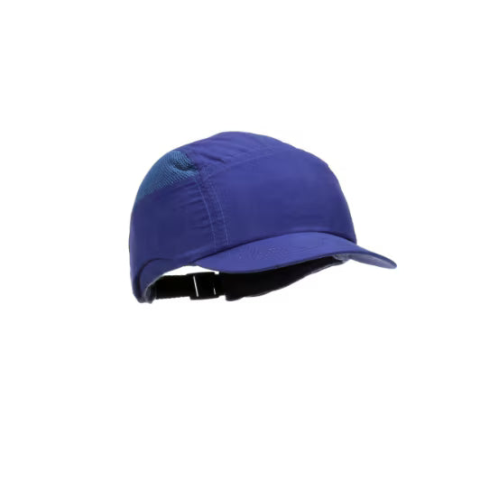 3M™ First Base™ + Impact Cap 2014288, Royal Blue, Short Brim (55 mm)