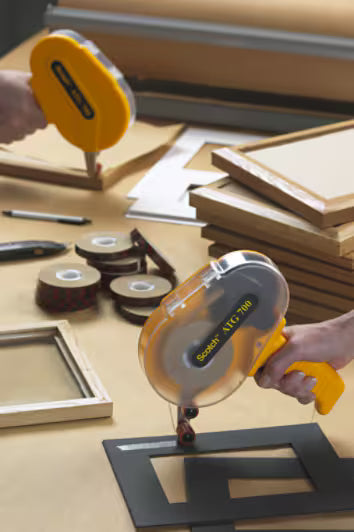 Scotch® ATG Transfer Tape Dispenser ATG700, Yellow, Applicator, Model 19600