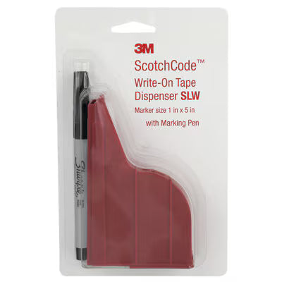 3M™ ScotchCode™ SLW Dispenser met 70 Kabelmarkeringslabels, beschrijfbaar