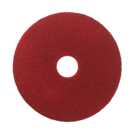 Scotch-Brite™ Vloerpads, Rood, 254 mm, 5/Doos