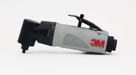 3M™ Pneumatische mini haakse slijpmachine, 50 mm, 0,5 PS, 20.000 U/min, 6 mm Huls