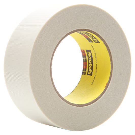3M™ Glasvezelversterkte Tape 361, Wit, 610 mm x 55 m, 0.17 mm