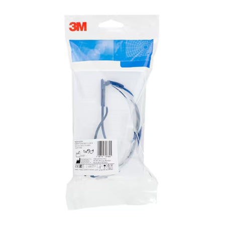 3M™ Maxim™ Veiligheidsbril, denimblauw/grijs montuur, DX, ongekleurde lens, 13229