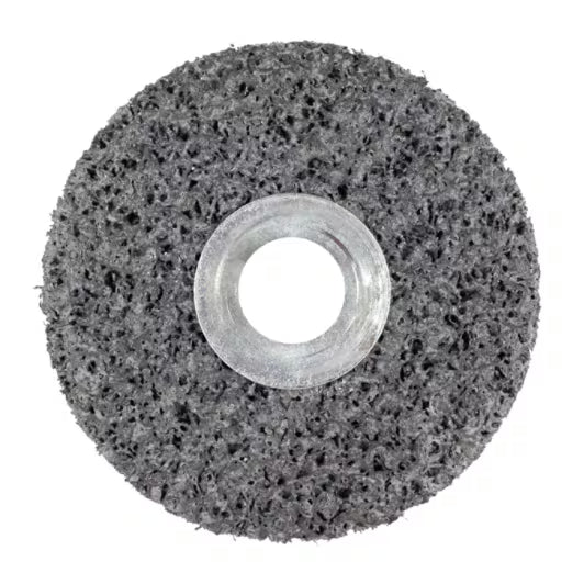 Scotch-Brite™ Clean &amp; Strip Unitized Wheel CS-UW, black, 76 mm x 12 mm x 6 mm, 7S XCRS