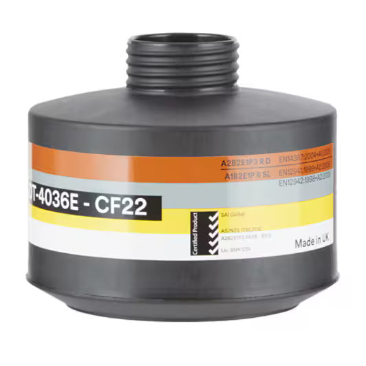 3M™ Gas/Vapor Cartridge and Particulate Filter with DIN Thread CF22 A2B2E1P3 RD, DT-4036E