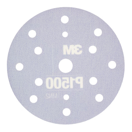 3M™ Hookit™ Flexibele Schuurschijf 270J, 150 mm, 15 gaten, P1500, 34423