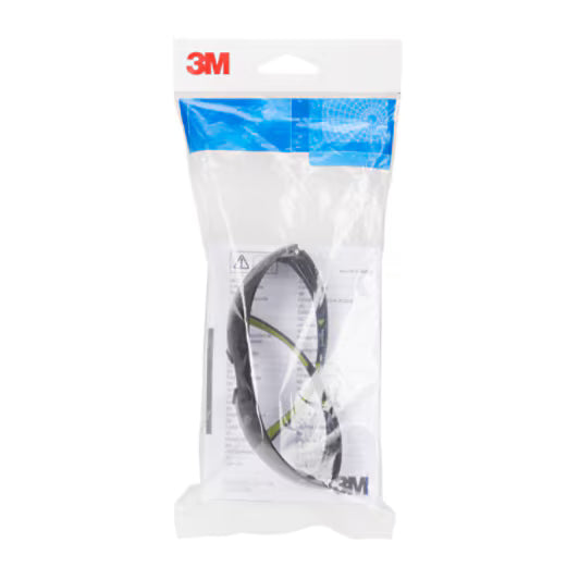 3M™ SecureFit™ 400 Veiligheidsleesbril, zwart/groen montuur, antikras/anticondens, heldere +1.5 lenzen, SF415AS/AF-EU, 20/doos