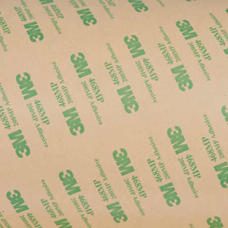 3M™ Transfer Tape 468MP, Transparant, 1220 mm x 55 m, 0.13 mm