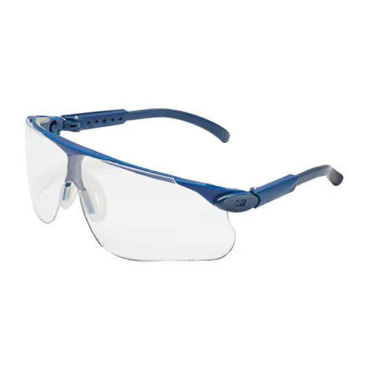3M™ Maxim™ Veiligheidsbril, denimblauw/grijs montuur, DX, ongekleurde lens, 13229
