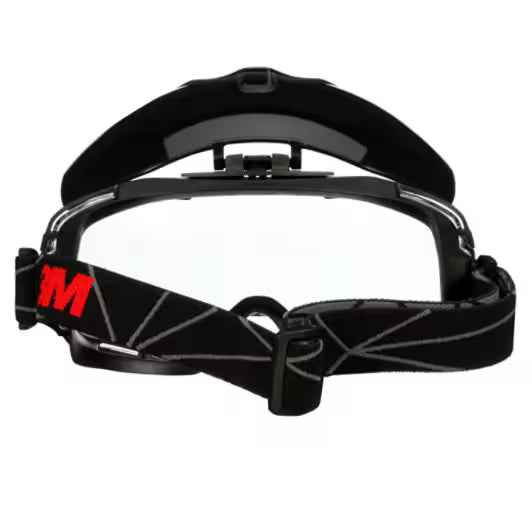 3M™ GoggleGear™ 6000 Ruimzichtbril, Scotchgard™ condenswerende en krasbestendige coating (K&N), heldere lens, met opklapbare grijze IR5 bedekkingslens, GG6001SGAF-IR5, 10/doos