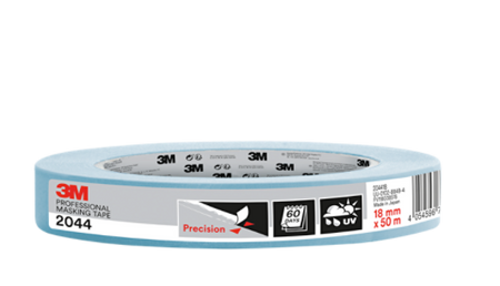 3M™ Professionele afplaktape 2044, 18 mm x 50 m, 1 rol/verpakking