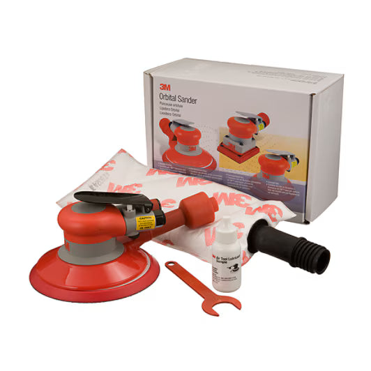 3M™ Elite Pneumatisch Excenische Schuurmachine met Stofzak, 0,28 CV