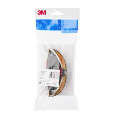 3M™ Fuel™ Veiligheidsbrillen, bronskleurig montuur, krasbestendig, rode spiegellens, 71502-00003