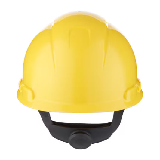 3M™ Veiligheidshelm, ratelverstelling, ventilatie, kunststof zweetband, geel, H700N-GU