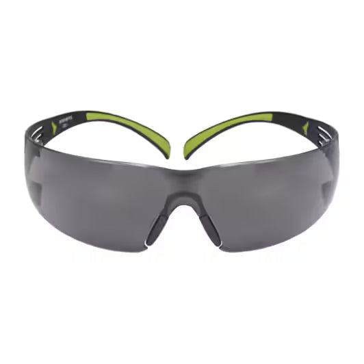 3M™ SecureFit™ 400 Veiligheidsbril, zwart/groen montuur, antikras/anticondens, grijze lenzen, SF402AS/AF-EU