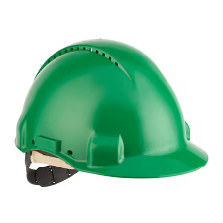 3M™ Veiligheidshelm, Uvicator, pinlock, ventilatie, leren zweetband, groen, G3000DUV-GP