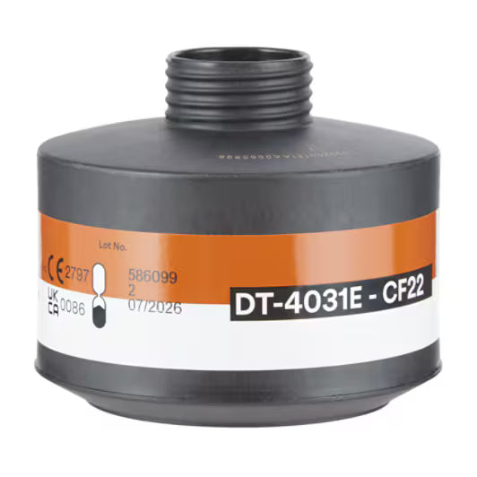 3M™ Gas/vapor cartridge and particulate filter with DIN thread CF22 A2P3 RD, DT-4031E