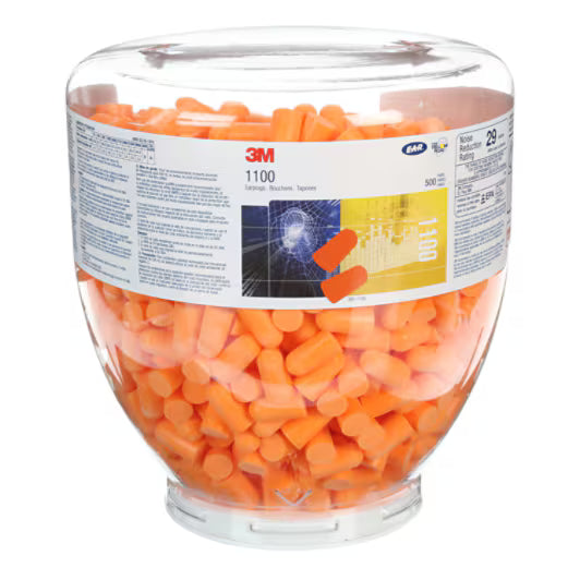 3M™ Oordoppen, navulfles, zonder koord, 1100D