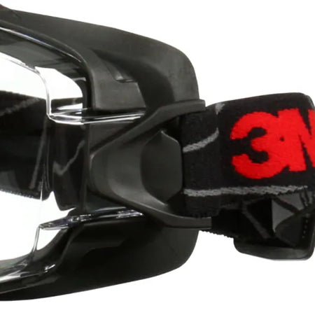 3M™ GoggleGear™ 6000 Ruimzichtbril, Scotchgard™ condenswerende en krasbestendige coating (K&N), heldere lens, met opklapbare grijze IR5 bedekkingslens, GG6001SGAF-IR5, 10/doos