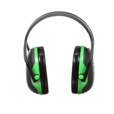 3M™ PELTOR™ Gehoorkappen, groen, hoofdband, X1A