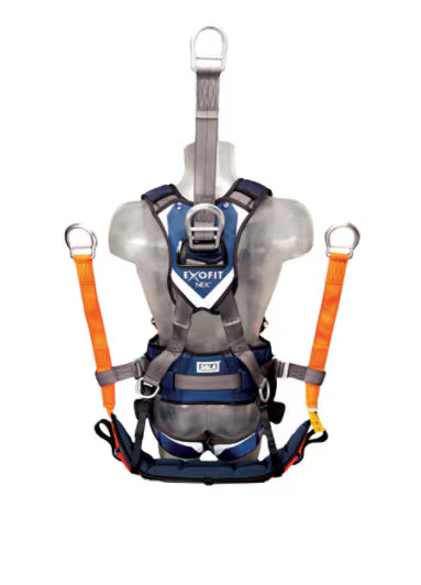 3M™ DBI-SALA® ExoFit NEX™ Positionerings-/klimharnas voor de olie- en gasindustrie, grijs, Large, 1114017