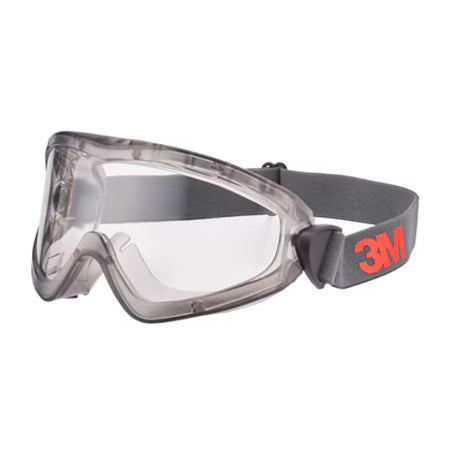 3M™ Wide Vision Goggles Series 2890, sealed, Scotchgard™ anti-fog and anti-scratch coating (K&amp;N), clear lens, 2891S-SGAF