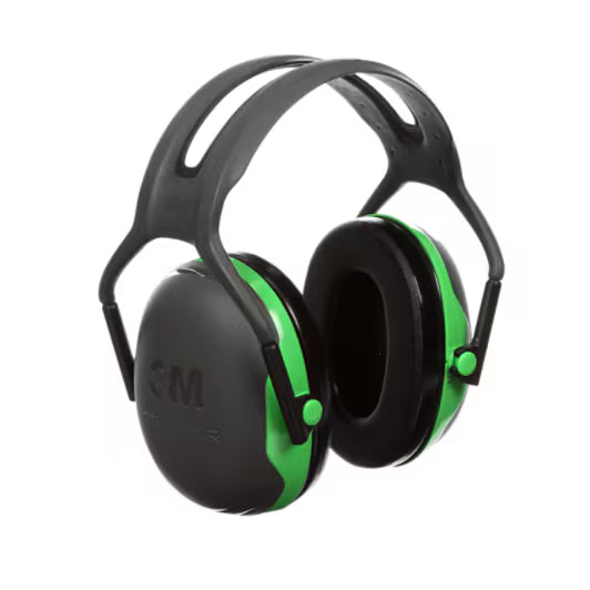 3M™ PELTOR™ Hearing Protectors, Green, Headband, X1A