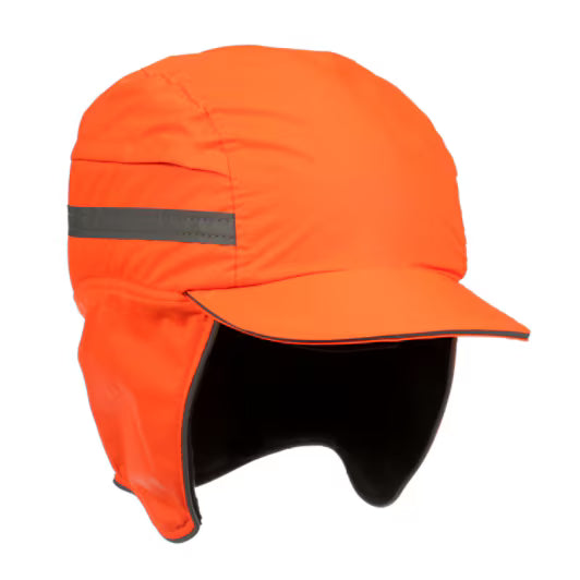 3M™ First Base™ 3 Stootpet 2021218, Winter, hi-viz, oranje, korte klep, 55 mm