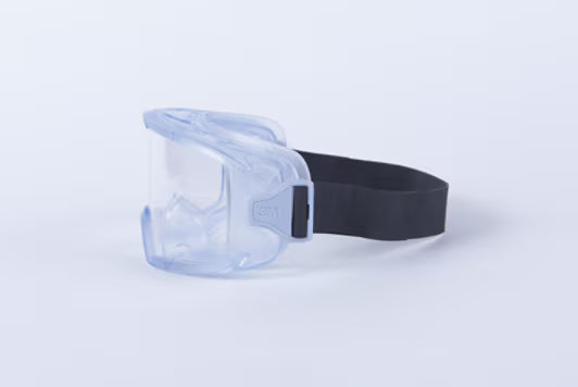 3M™ GoggleGear™ Ruimzichtbril 3000-serie, PVC-montuur, heldere acetaat AF-lens, neopreen band, GG3201-AAF EU