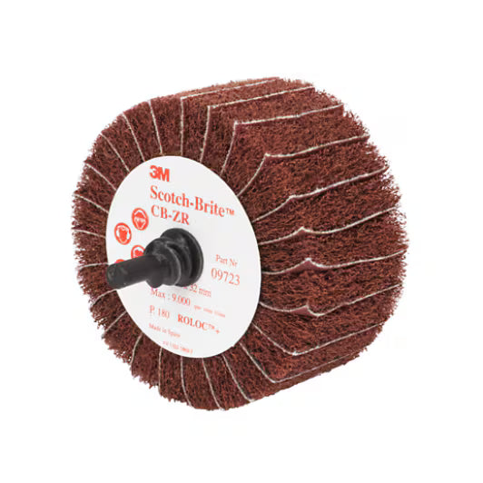 Scotch-Brite™ Roloc™+ Combi lamellenborstel CB-ZR, 63 mm x 32 mm, P180