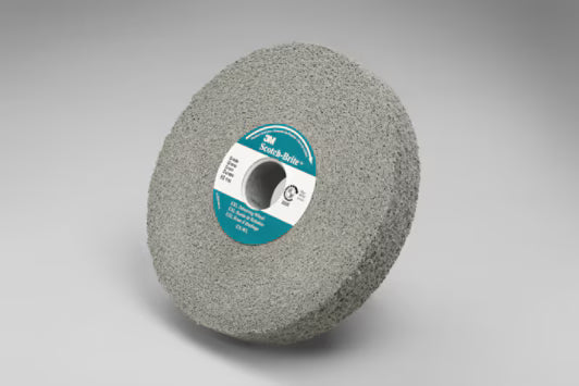 Scotch-Brite™ Deburring Wheel DB-WL, red, 203 mm x 50 mm x 76 mm, 9S FIN